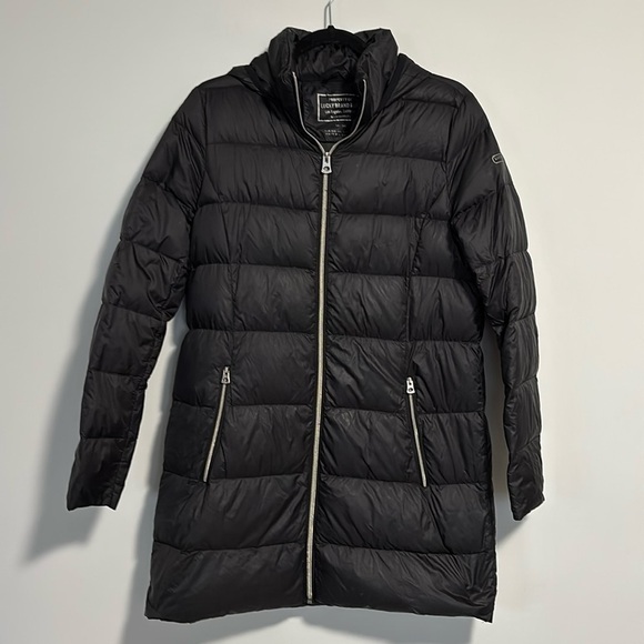 Lucky Brand Jackets & Blazers - Lucky Brand Down Filled Puffer Coat with Hood Medium Colour Black